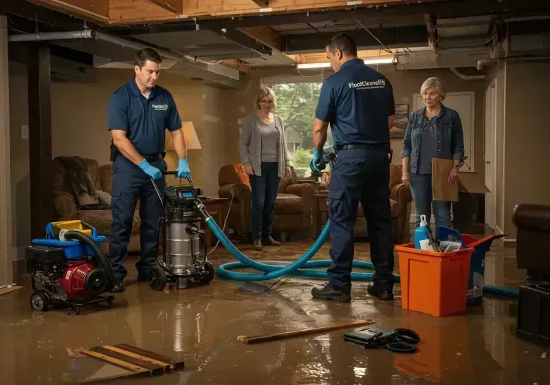 Basement Water Extraction and Removal Techniques process in Doylestown, PA